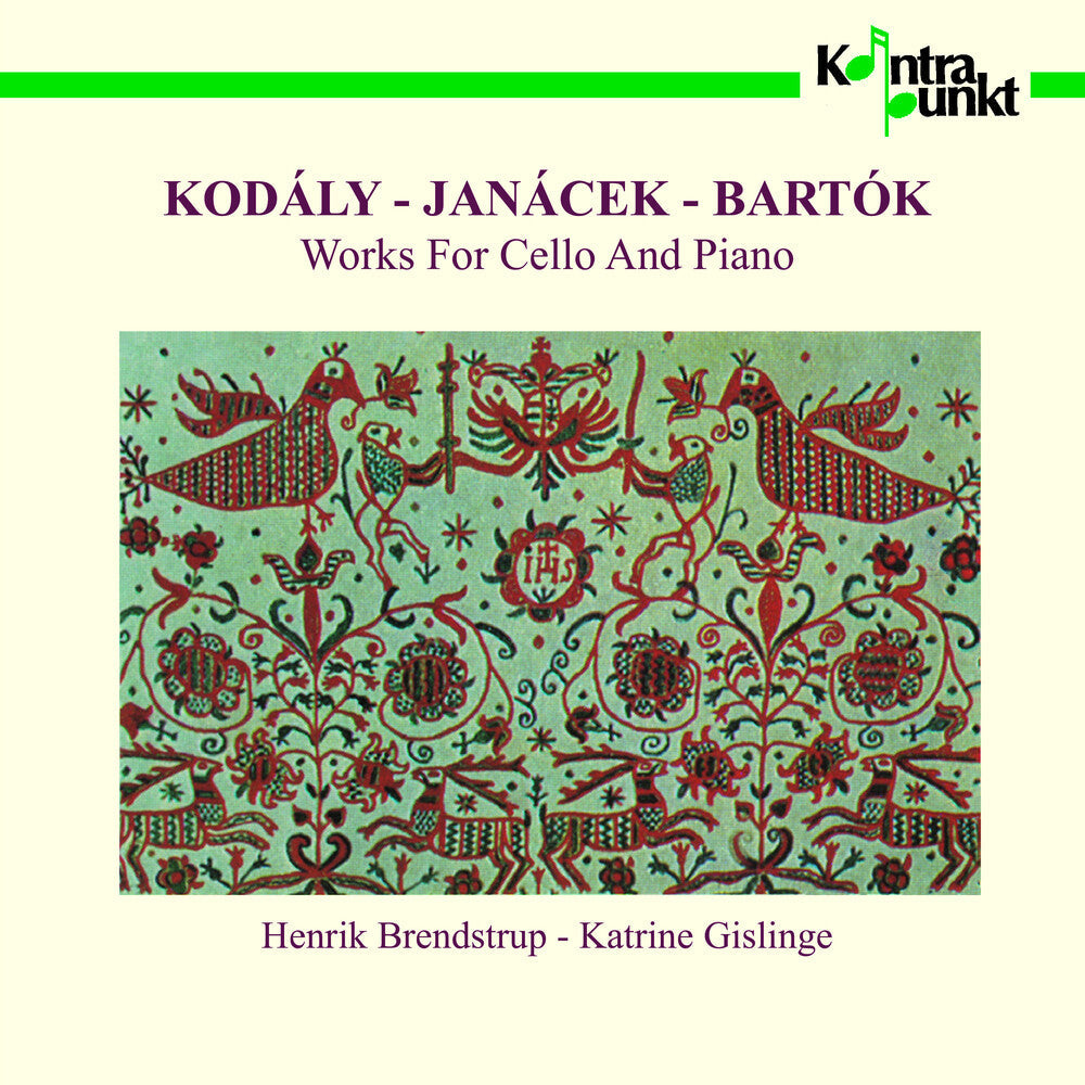 Kodaly / Janacek / Bartok / Gislinge / Brendstrup - Sonata / Pohadka / Rhapsody Music CD