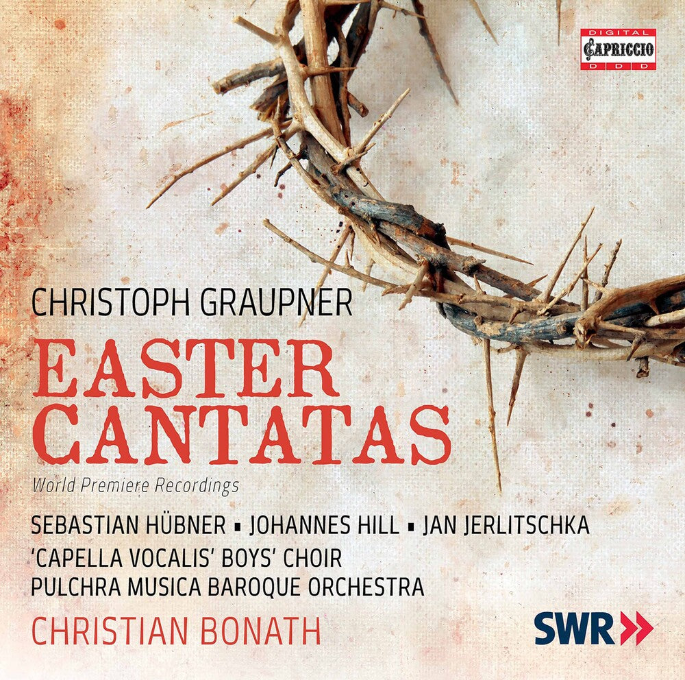 Graupner / Capella Vocalis Boys Choir / Bonath - Christoph Graupner: Easter Cantatas Music CD