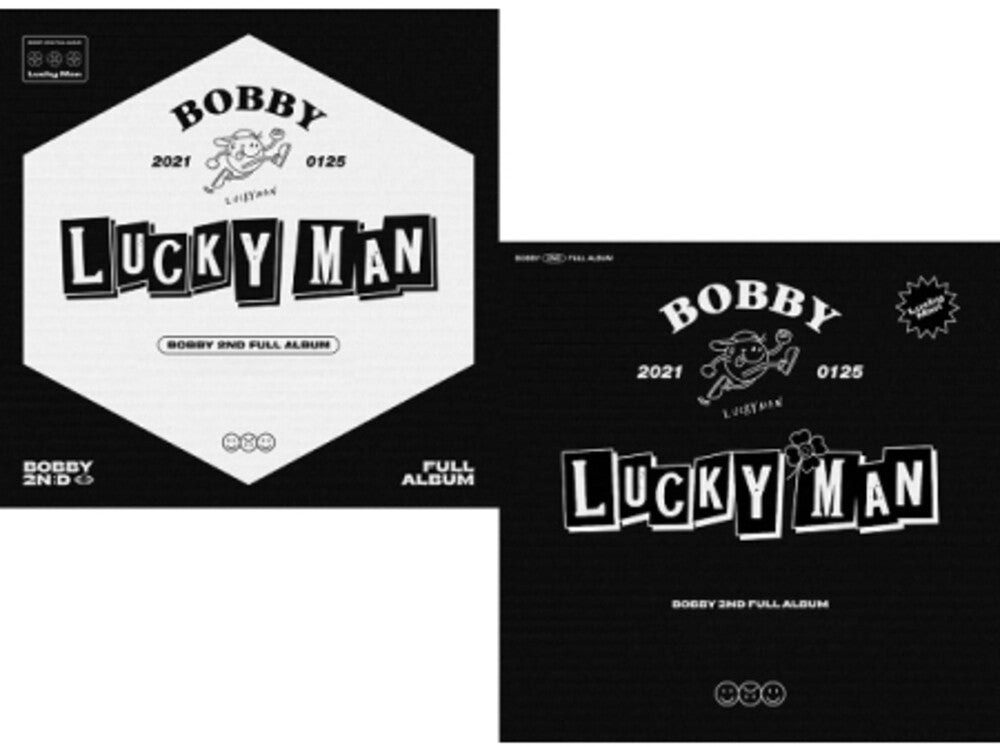 Bobby - Lucky Man (incl. 80pg Photobook, 32pf DIY Book , Sticker, Photocard, Folded Poster, Magnetic Coupon, 4pc Sticker Set, 4pc Postca Music CD