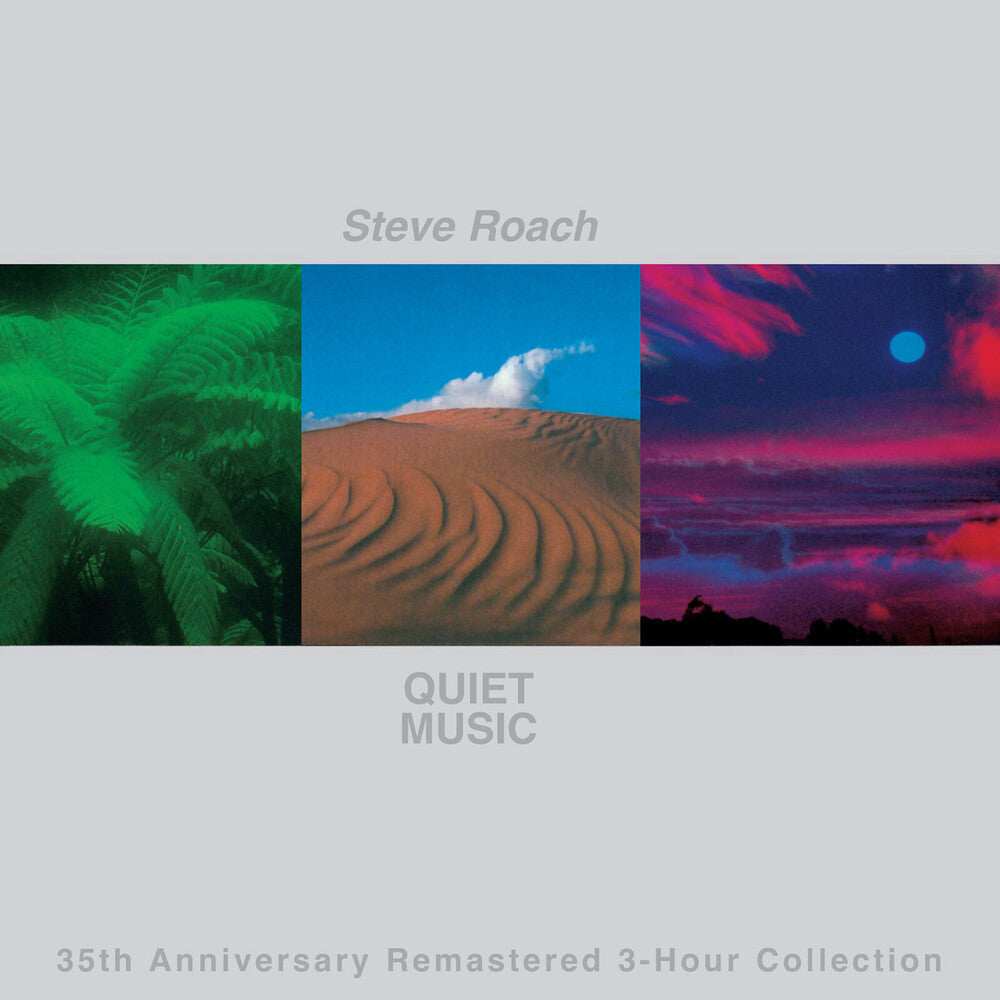 Steve Roach - Quiet Music (35th Anniversary Remastered 3-Hour Collection) [CD]
