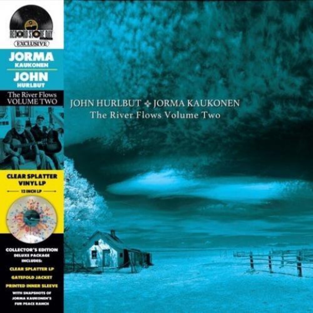 Jorma Kaukonen & John Hurlbut - The River Flows Vol. 2 (Rsd) [Clear Vinyl] [Record Store Day] [RSD Drops 2021] [New Vinyl]
