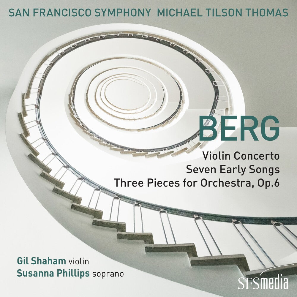 Berg / Michael Thomas  Tilson / San Francisco Sym - Berg: Violin Concerto, Seven Early Songs & Three Pieces for Orchestra , Op.6 Music CD