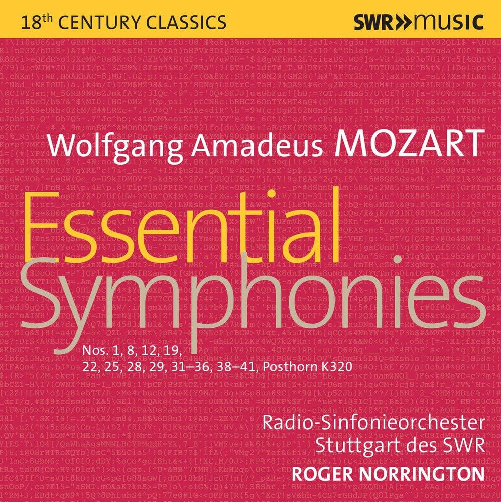 Mozart / Norrington - Essential Symphonies [CD]