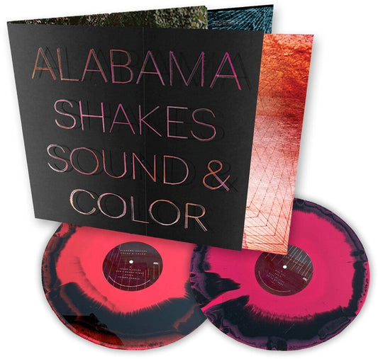 Alabama Shakes - Sound & Color: Deluxe Edition [Red/Black/Pink Mixed Color-in-Color 2LP] Vinyl Record [New]