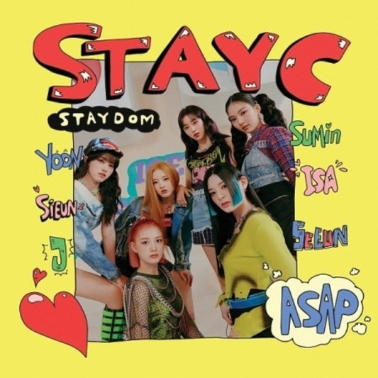 Stayc - Staydom (Stic) (Pcrd) (Phob) (Phot) (Asia) [CD] [New CD]