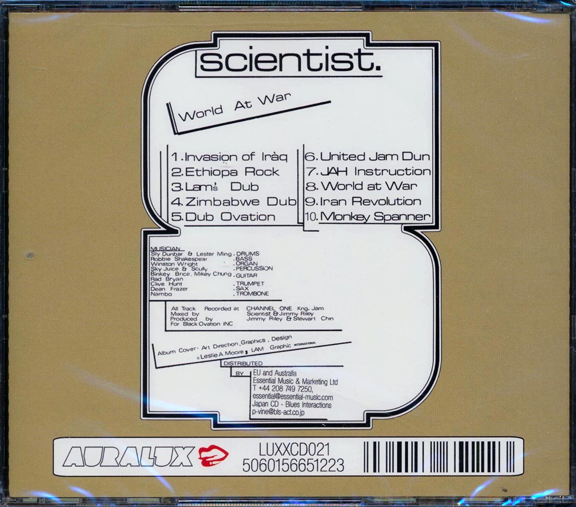 Scientist - World At War (incl. large booklet) [New CD]