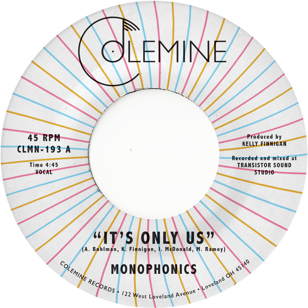 Monophonics - It's Only Us [7" Vinyl]
