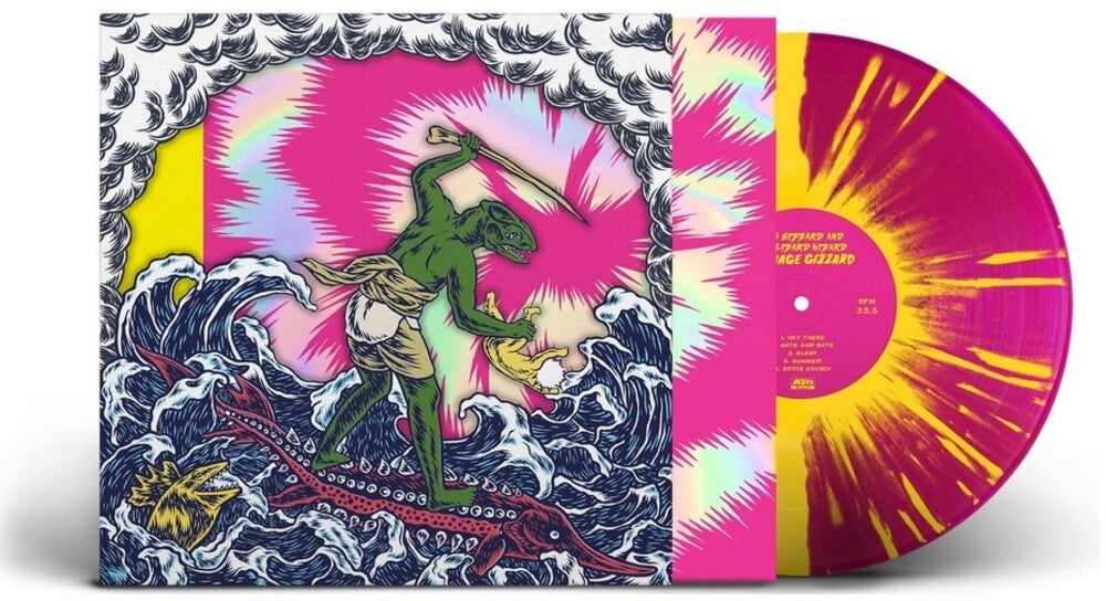 King Gizzard & The Lizard Wizard - Teenage Gizzard [Magenta & Yellow w/Yellow Splatter LP] Vinyl Record [New]