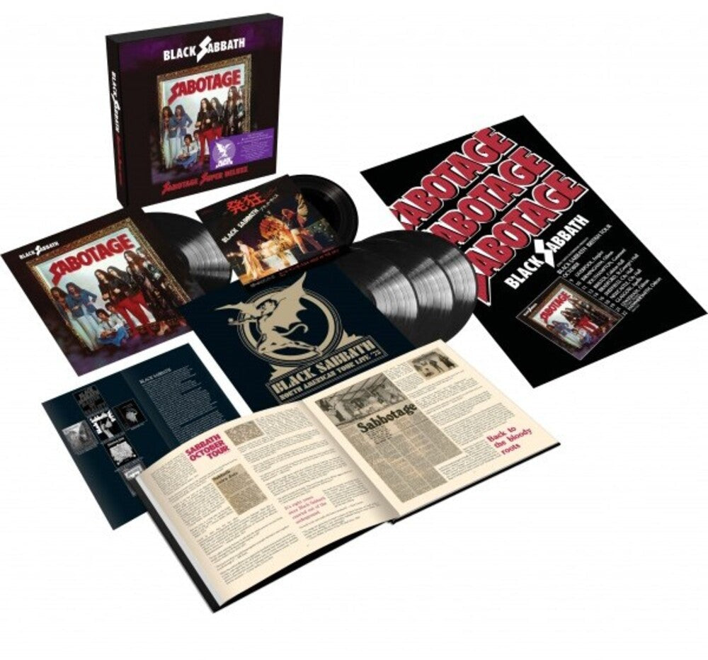 Black Sabbath - Sabotage: Super Deluxe Edition [4LP+7in] [New Vinyl]