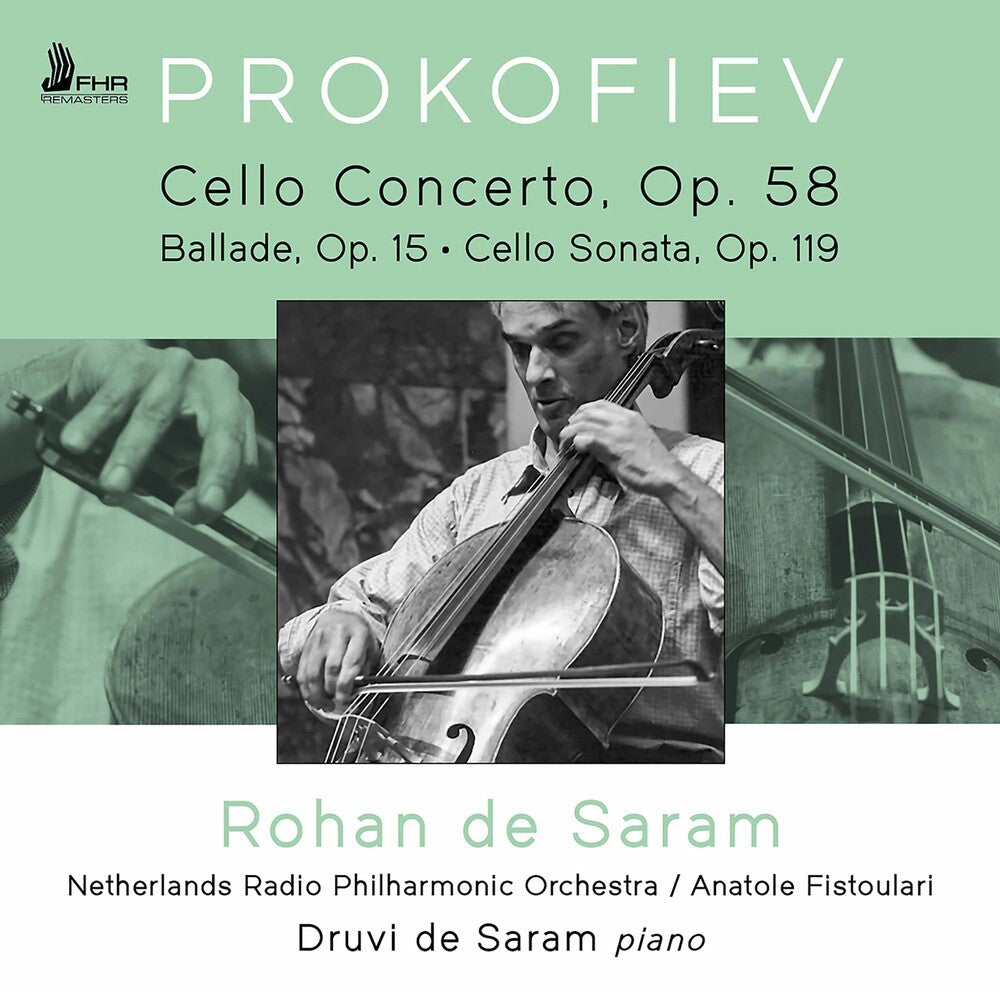 Prokofiev / Saram / Fistoulari - Cello Works Music CD