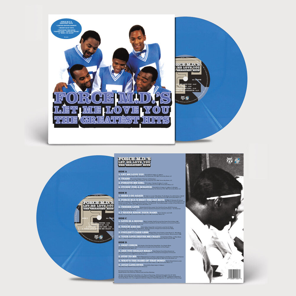 Force M.D.'S - Let Me Love You (The Greatest Hits) [Blue Translucent] [New Vinyl]