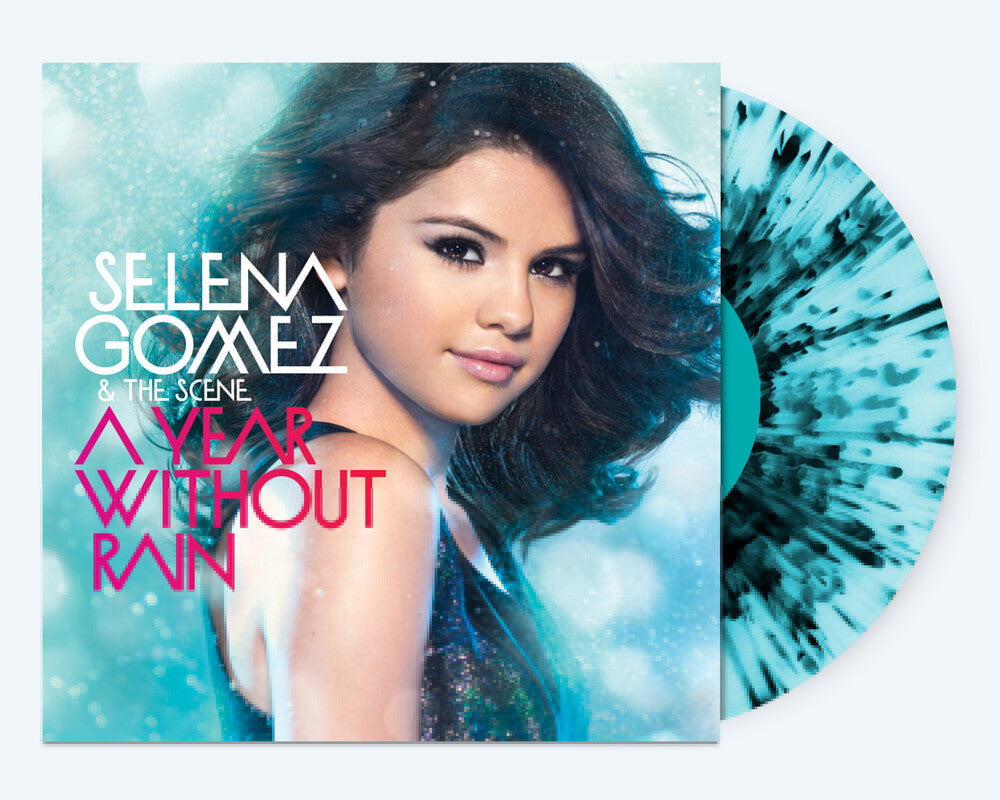 Selena Gomez  & Scene - Year Without Rain (Blk) (Blue) [Clear Vinyl] (Spla) [New Vinyl]