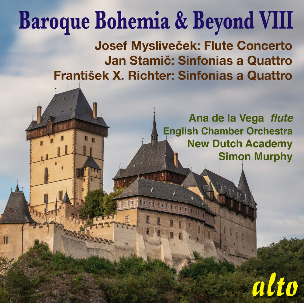 New Dutch Academy / Simon Murphy  / Eco - Baroque Bohemia & Beyond Viii (Stamic Richter) [CD]