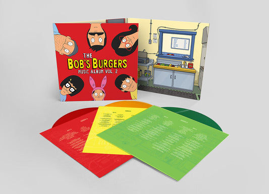 Bob's Burgers [TV Series] - The Bob's Burgers Music Album Vol.2 [3LP] Vinyl Record [New]