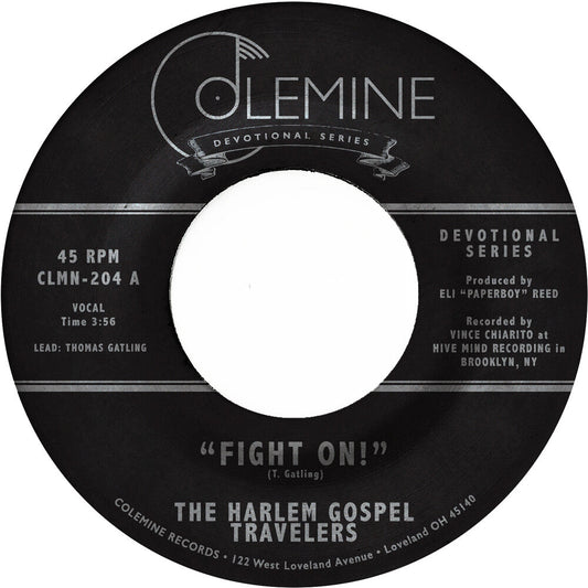 The Harlem Gospel Travelers - Fight On! (Clear Vinyl) [Colored Vinyl] [Clear Vinyl] [New Vinyl]