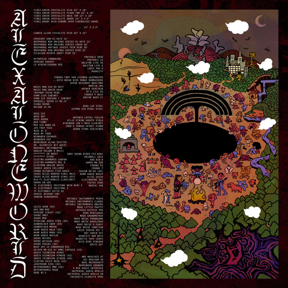 Alexalone - Alexaloneworld (Burgundy + Black Swirl Vinyl) [LP] Vinyl Record