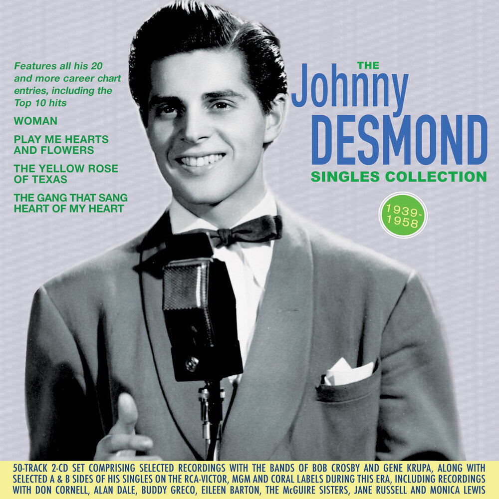 Johnny Desmond - Singles Collection 1939-58 Music CD