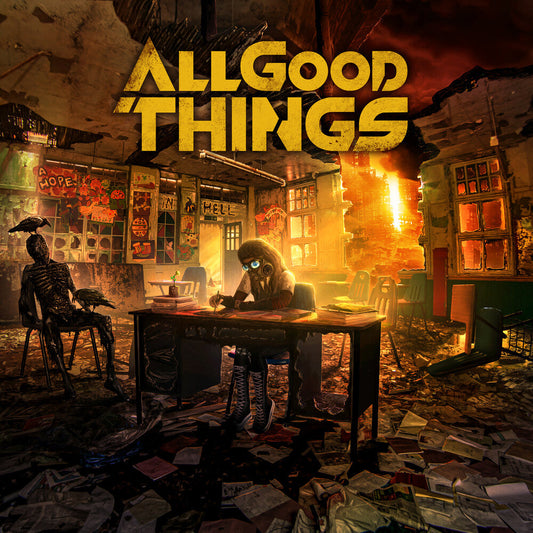 All Good Things - A Hope In Hell [Translucent Orange & Black LP] Vinyl Record [New]