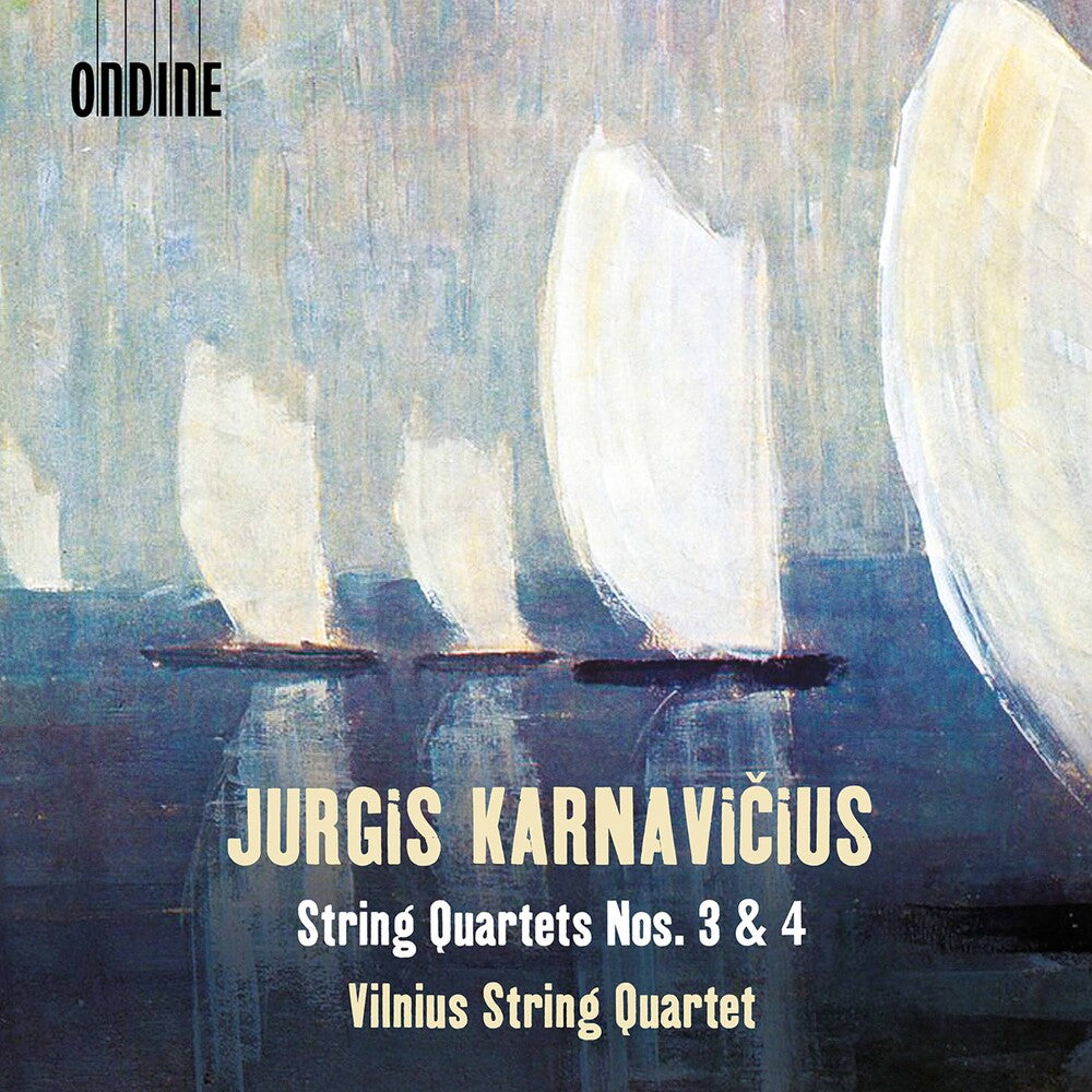 Karnavicius / Vilnius String Quartet - String Quartets 3 & 4 Music CD