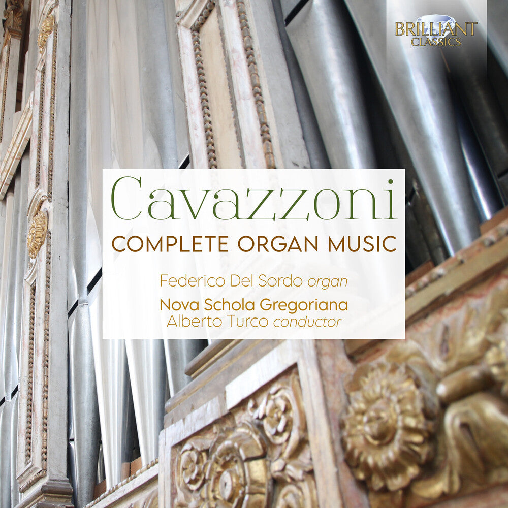Cavazzoni / Federico Del Sordo / Nova Gregoriana - Complete Organ Music (3pk) [CD]