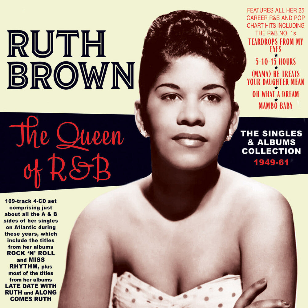 Ruth Brown - Queen Of R&B: The Singles & Albums Collection Music CD