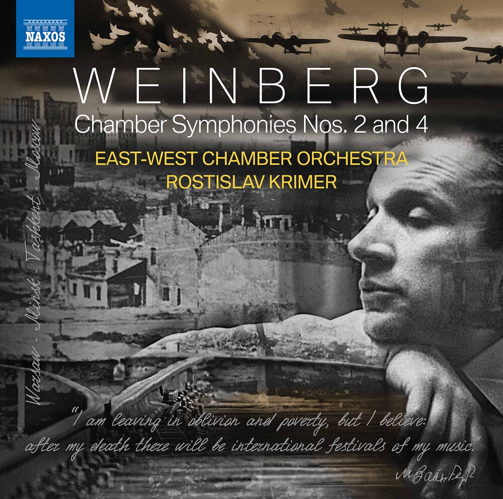 Weinberg / East-West Chamber Orch / Krimer - Chamber Symphonies 2 & 4 [CD]