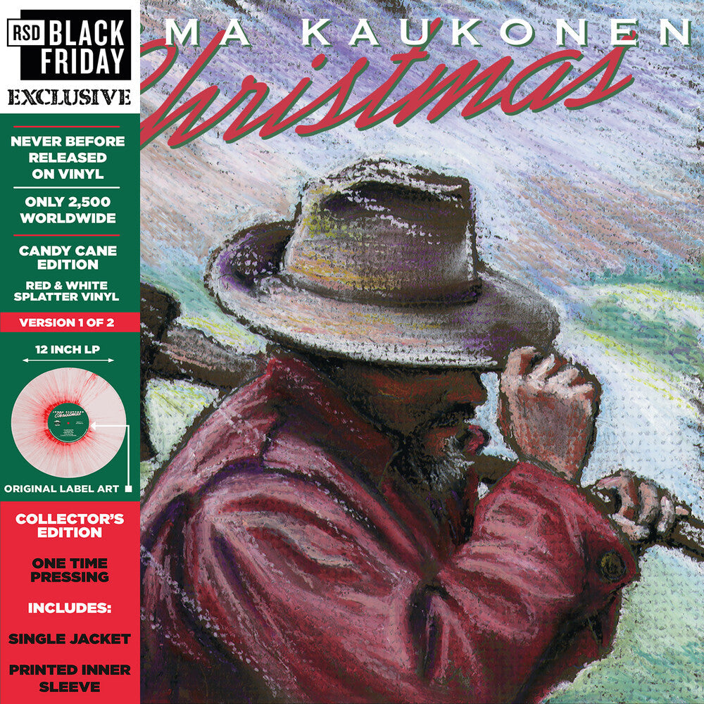 Jorma Kaukonen - Christmas… Candy Cane Edition [RSD Black Friday 2021] [New Vinyl]
