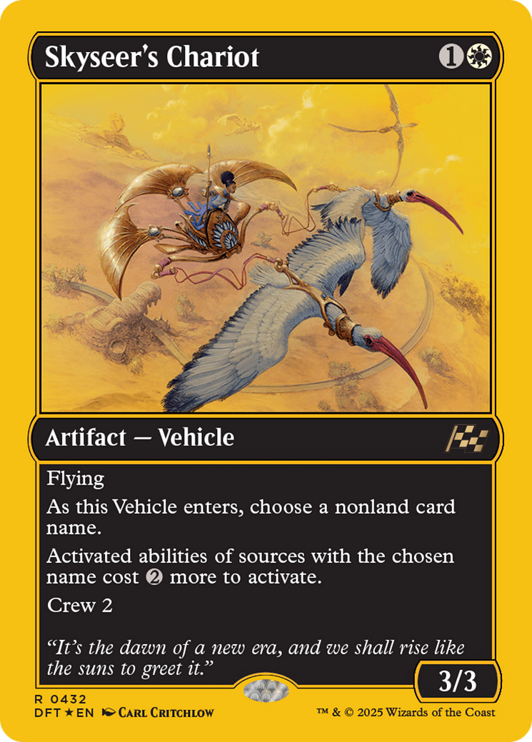 Skyseer's Chariot (DFT-432) - Aetherdrift Foil