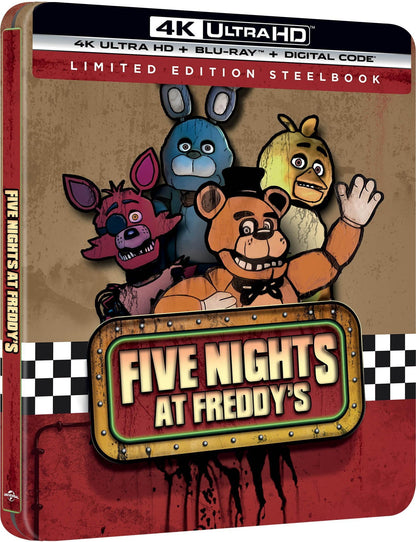 Five Nights at Freddy's - Limited Edition Steelbook (4K Ultra HD + Blu-ray + Digital)
