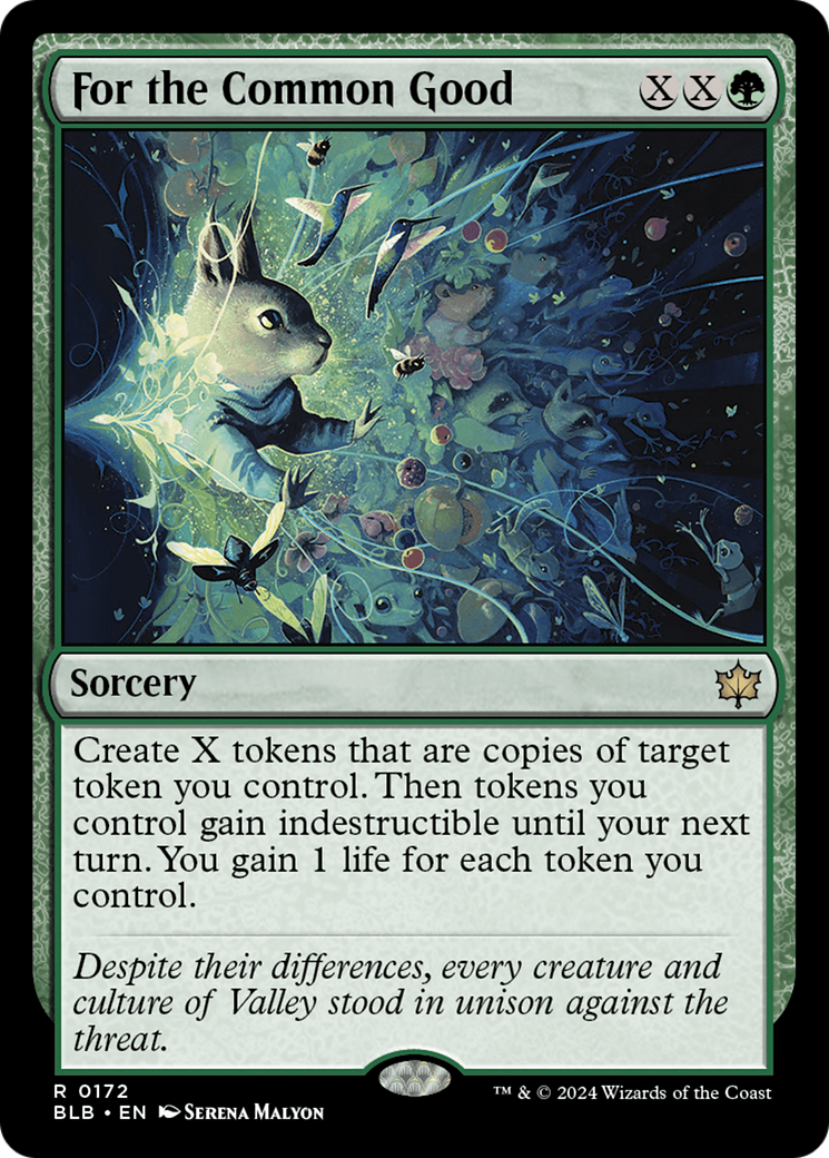 For the Common Good (BLB-172) - Bloomburrow