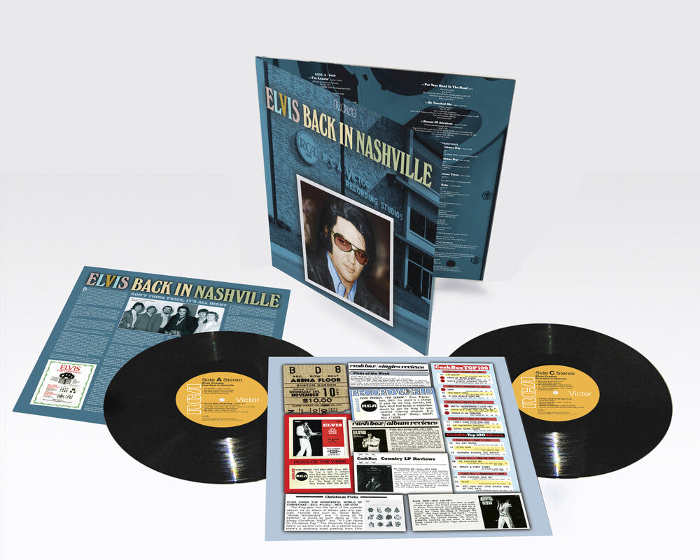 Elvis Presley - Back In Nashville [2LP] Vinyl Record
