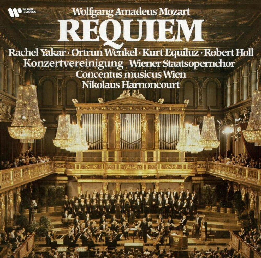 Nikolaus Harnoncourt  / Concentus Musicus Wien - Mozart: Requiem [LP] Vinyl Record