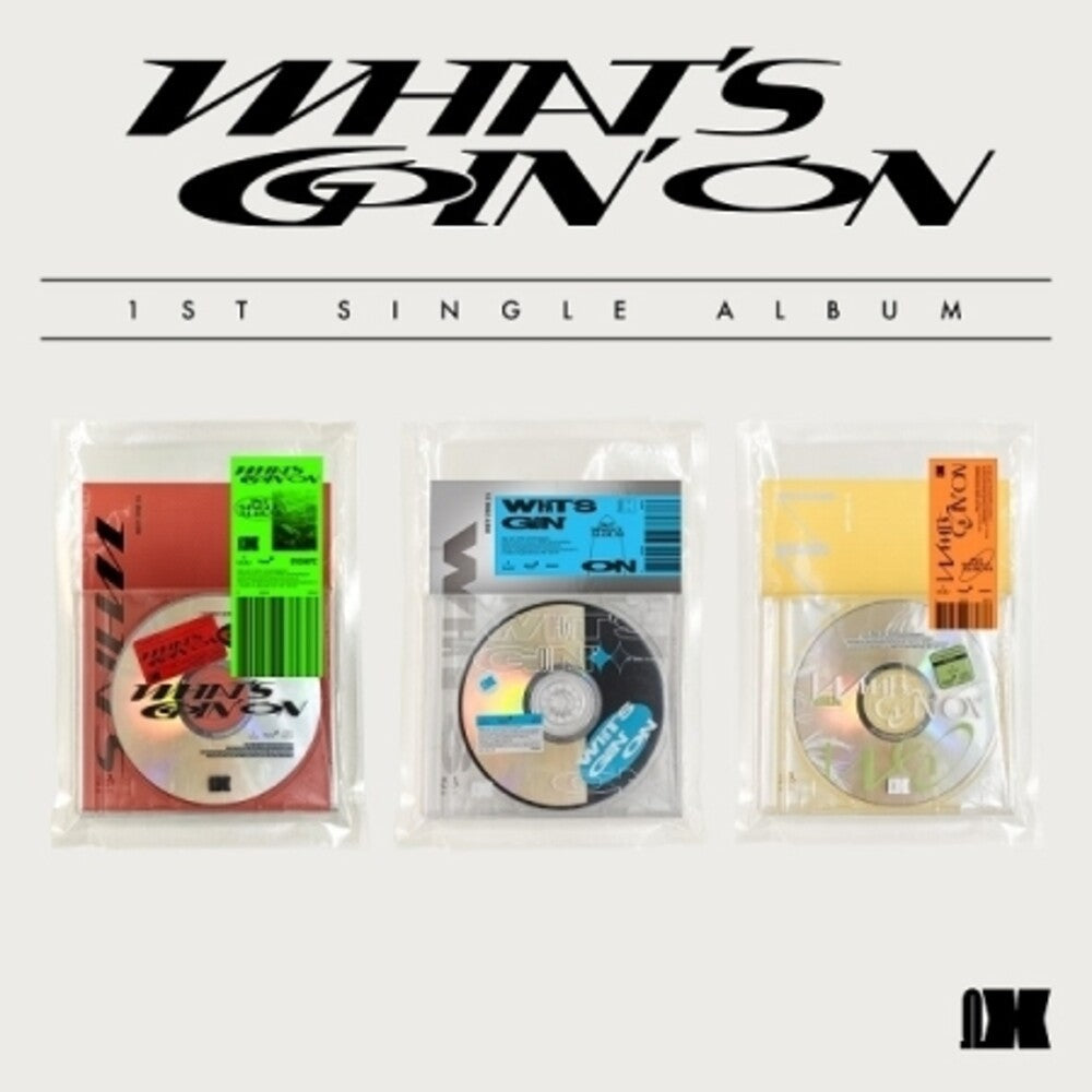 Omega X - What's Goin' On (Random Cover) (incl. Photobook, Sticker, Photocard + Mini-Poster) [CD]