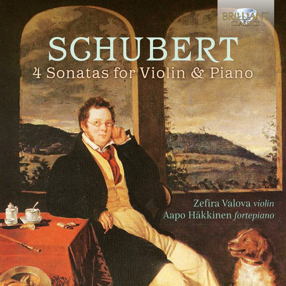 Schubert / Valova / Hakkinen - 4 Sonatas For Violin & Piano Music CD