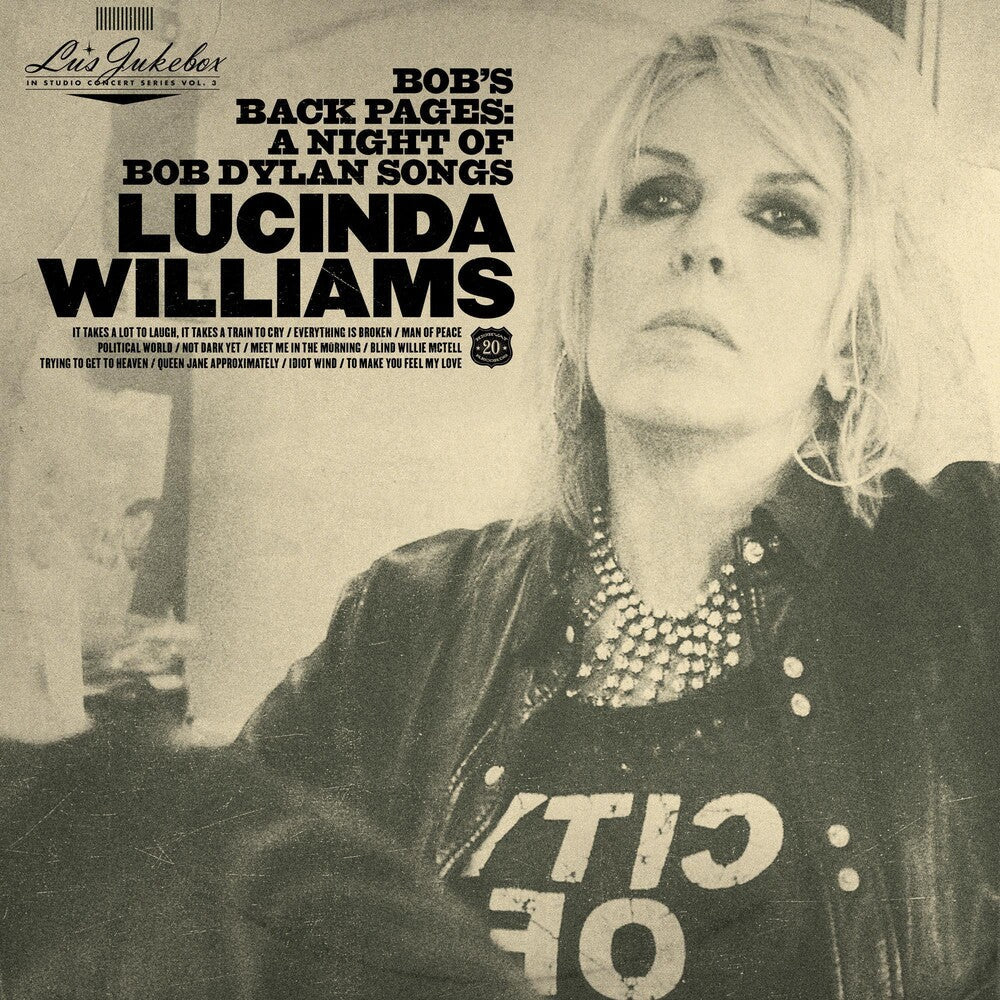 Lucinda Williams - Lu's Jukebox Vol. 3: Bob's Back Pages: A Night of Bob Dylan Songs [LP] Vinyl Record [New]