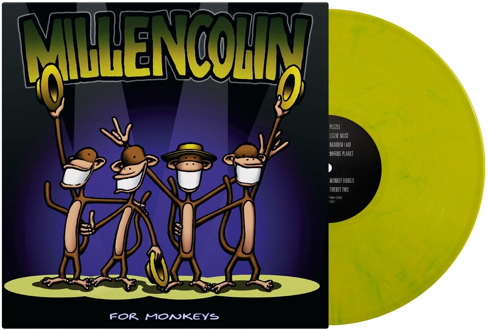 Millencolin - For Monkeys: 25th Anniversary Edition [Limited Edition Psychedelic Green LP] [New Vinyl]
