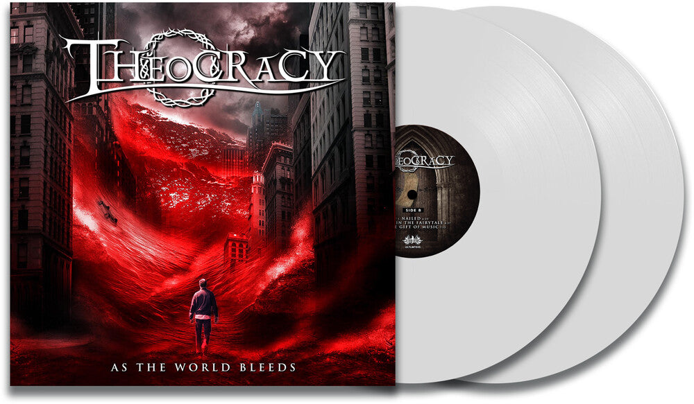 Theocracy - As the World Bleeds (White/Black Marble + Blood Red Vinyl) [LP] [New Vinyl]