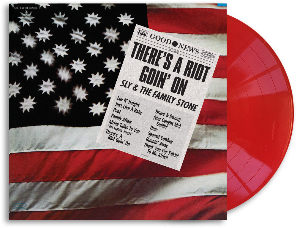 Sly & The Family Stone - There’s A Riot Goin’ On [Red LP] [New Vinyl]