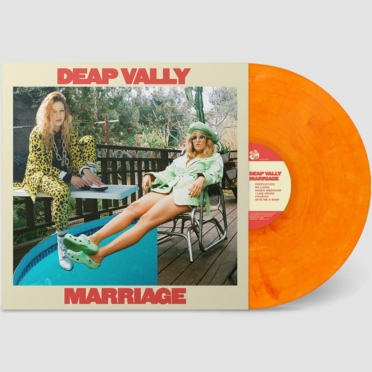 Deap Vally - Marriage [Indie Exclusive Limited Edition Orange Marble LP] [New Vinyl]