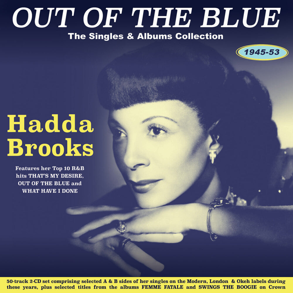 Hadda Brooks - Out Of The Blue: The Singles & Albums Collection 1945-53 [CD]