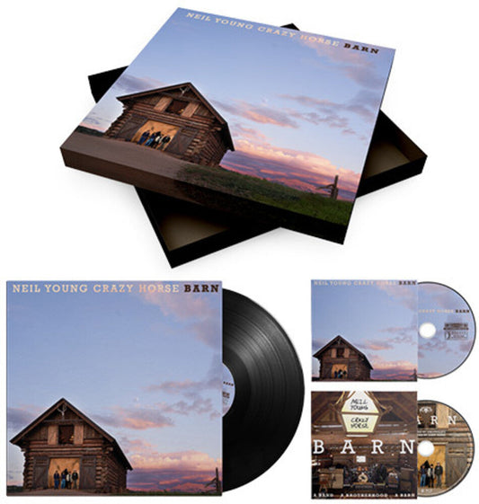 Neil Young with Crazy Horse - Barn [Deluxe Edition LP/CD/Blu-ray] [New Vinyl]