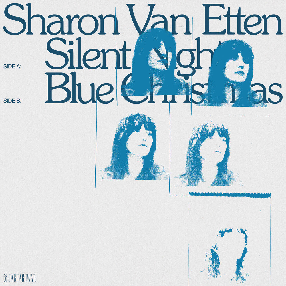 Sharon Van Etten - Silent Night / Blue Christmas (Clear Blue) (Blue) [7" Vinyl] [New Vinyl]