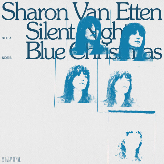 Sharon Van Etten - Silent Night / Blue Christmas (Clear Blue) (Blue) [7" Vinyl] [New Vinyl]