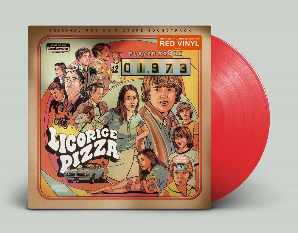 Various Artists - Licorice Pizza (Original Motion Picture Soundtrack) [Indie Exclusive Limited Edition Red 2LP] [New Vinyl]