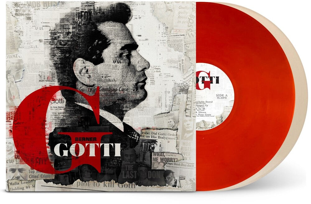 Berner - Gotti (Bone + Red Splatter) [Colored Vinyl] (Red) (Wht) [New Vinyl]