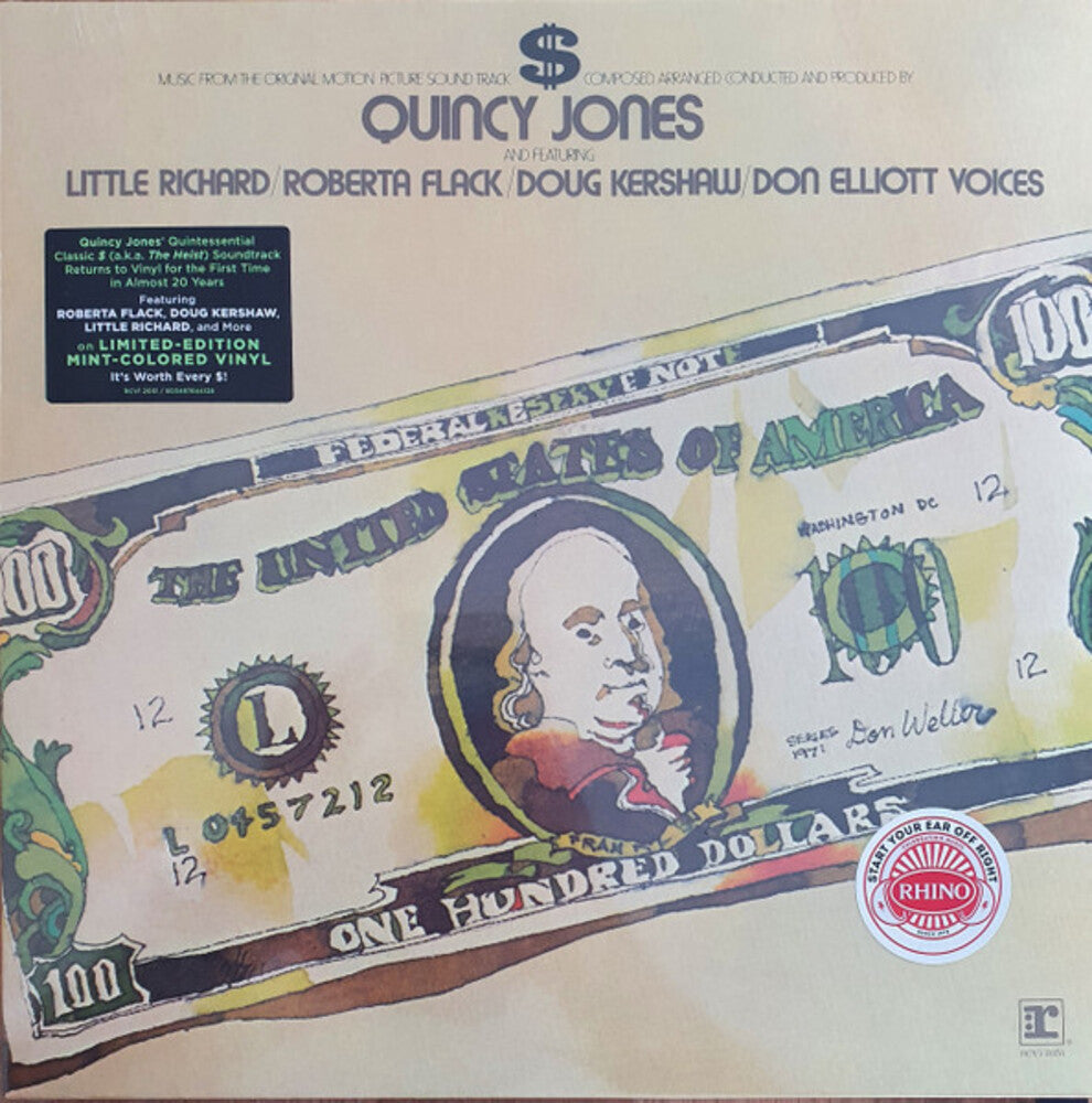 Quincy Jones - $ (Original Motion Picture Soundtrack) [SYEOR 2022 Limited Edition Mint Green LP] [New Vinyl]