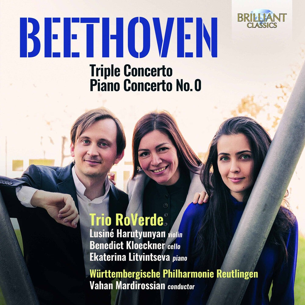 Beethoven / Trio Roverde - Triple Concerto In C 56 & Piano Concerto In E-Flat Music CD