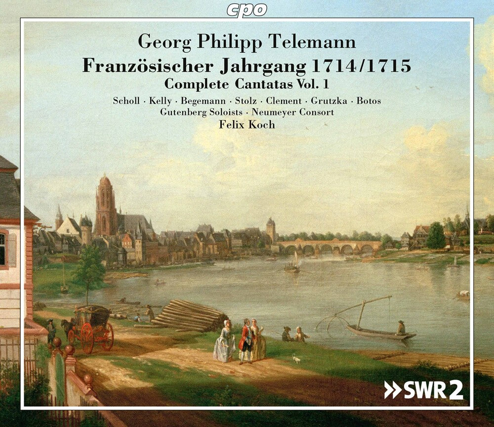Telemann / Scholl / Gutenberg Soloists - Complete Cantatas 1 (2pk) [2 CD]