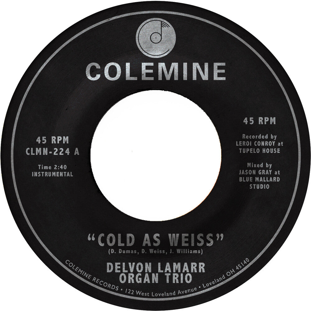 Delvon Lamarr Organ Trio - Cold As Weiss - Single [Vinyl] [New Vinyl]