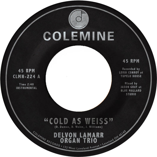 Delvon Lamarr Organ Trio - Cold As Weiss - Single [Vinyl] [New Vinyl]